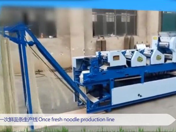 Once fresh noodle production line