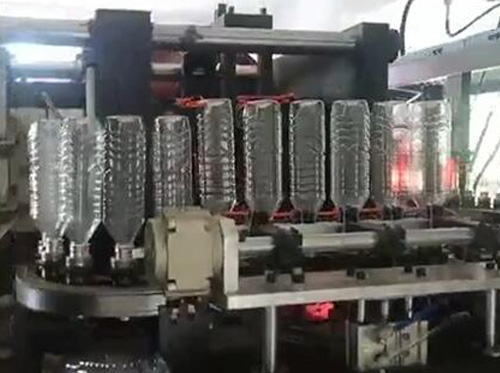 6-cavities automatic blow molding machine for mineral water bottles